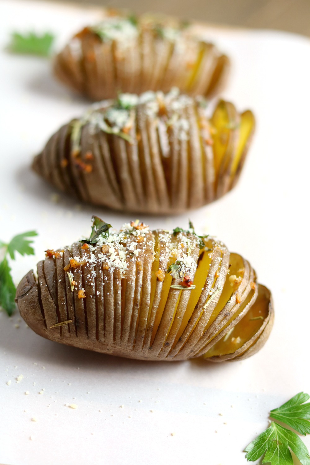 Easy Hasselback Red Skin Potatoes