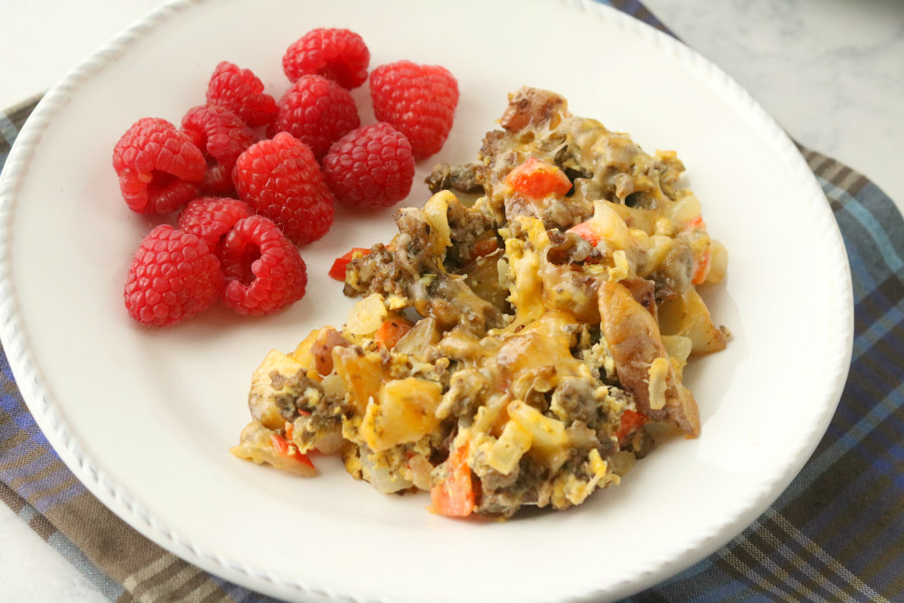 Italian Turkey & Egg Breakfast Skillet 